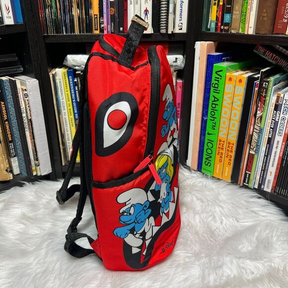 SPRAYGROUND THE SMURFS SHARK BOUNCE BACKPACK / BOOK BAG - Picture 5 of 6
